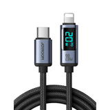 Braided USB Cable with Display