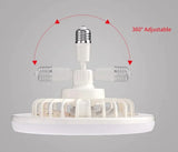 Socket Fan Light with Remote