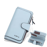 Women's Three-Fold Long Wallet