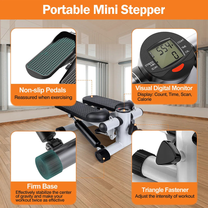 Mini Stepper with Bands & LCD