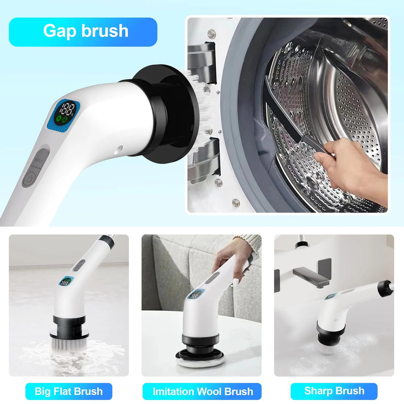 Electric Spin Scrubber Cleaner