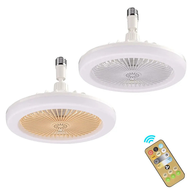 Socket Fan Light with Remote