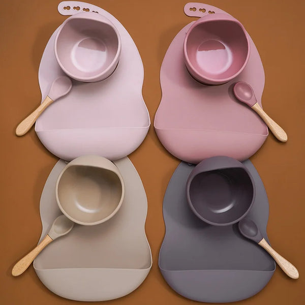 Silicone Baby Feeding Set