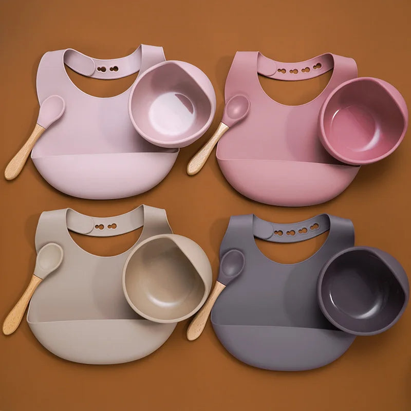 Silicone Baby Feeding Set