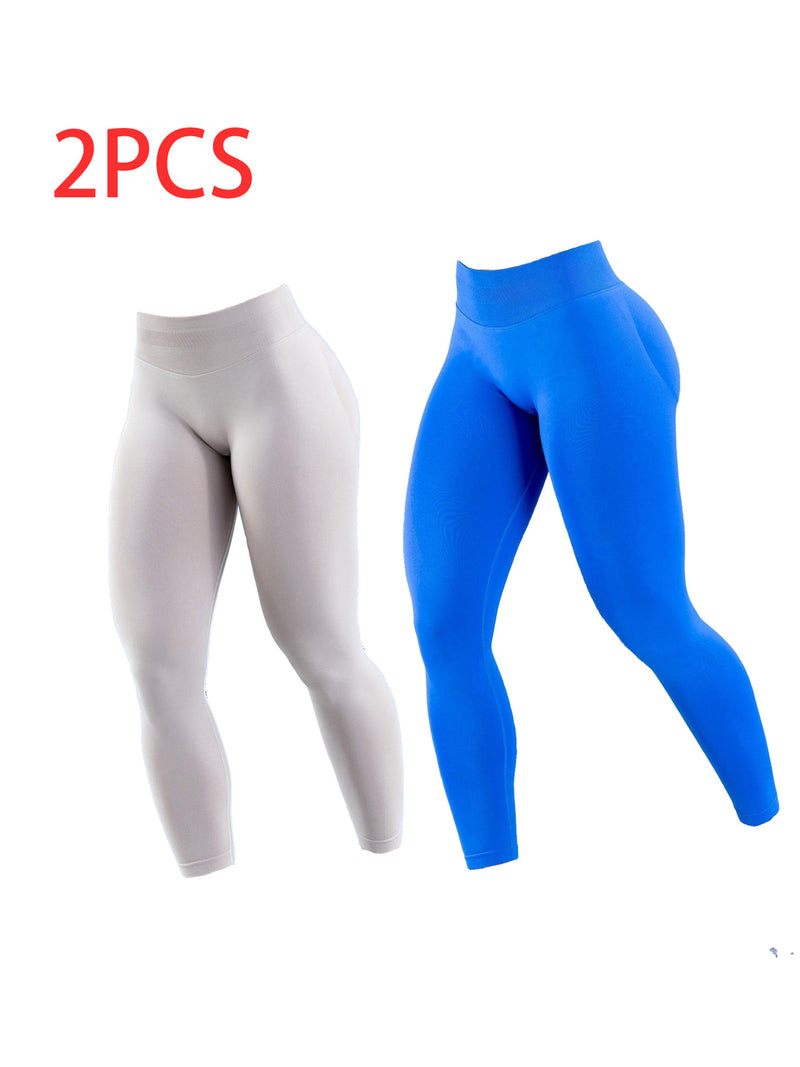 2-Pack Solid Yoga Leggings