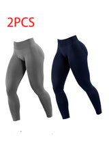 2-Pack Solid Yoga Leggings