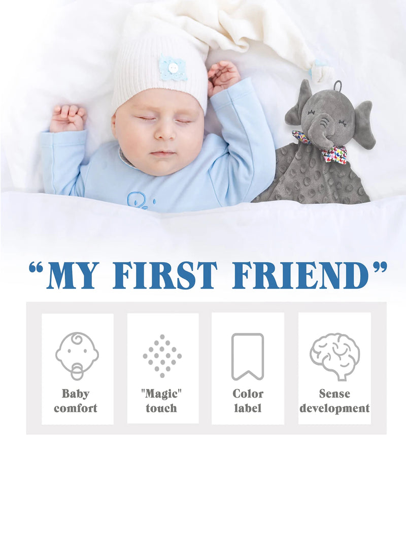Soft Elephant Baby Comforter