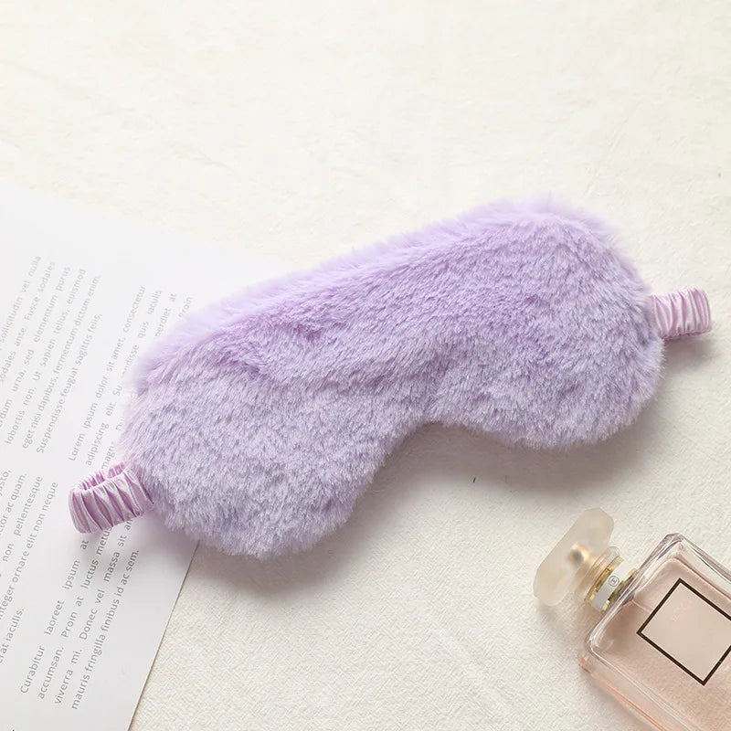 Plush Sleeping Eye Mask – Cute Cloud