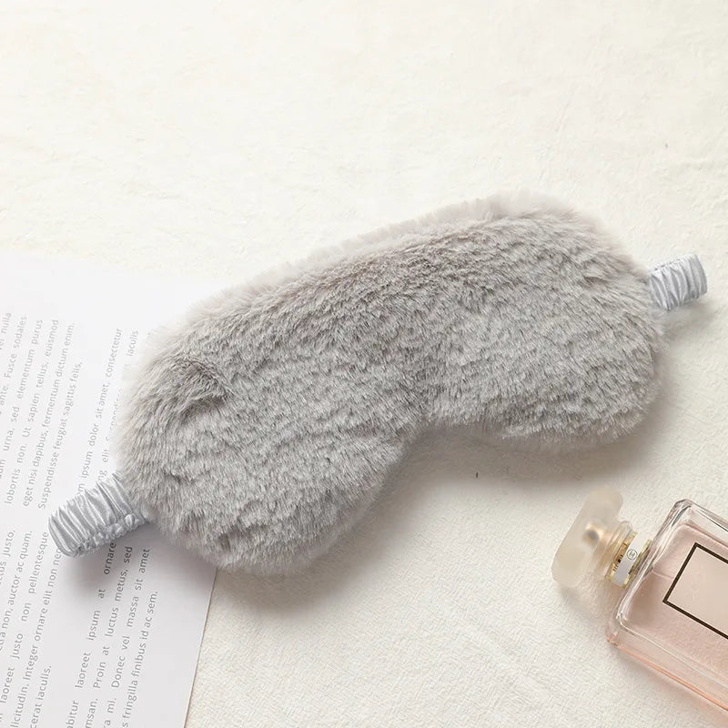 Plush Sleeping Eye Mask – Cute Cloud