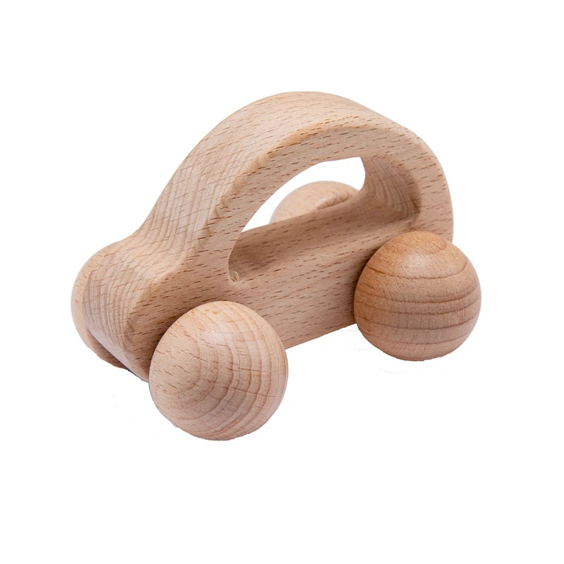 Wooden Baby Rattles Set