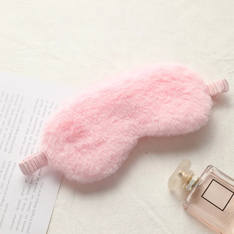 Plush Sleeping Eye Mask – Cute Cloud
