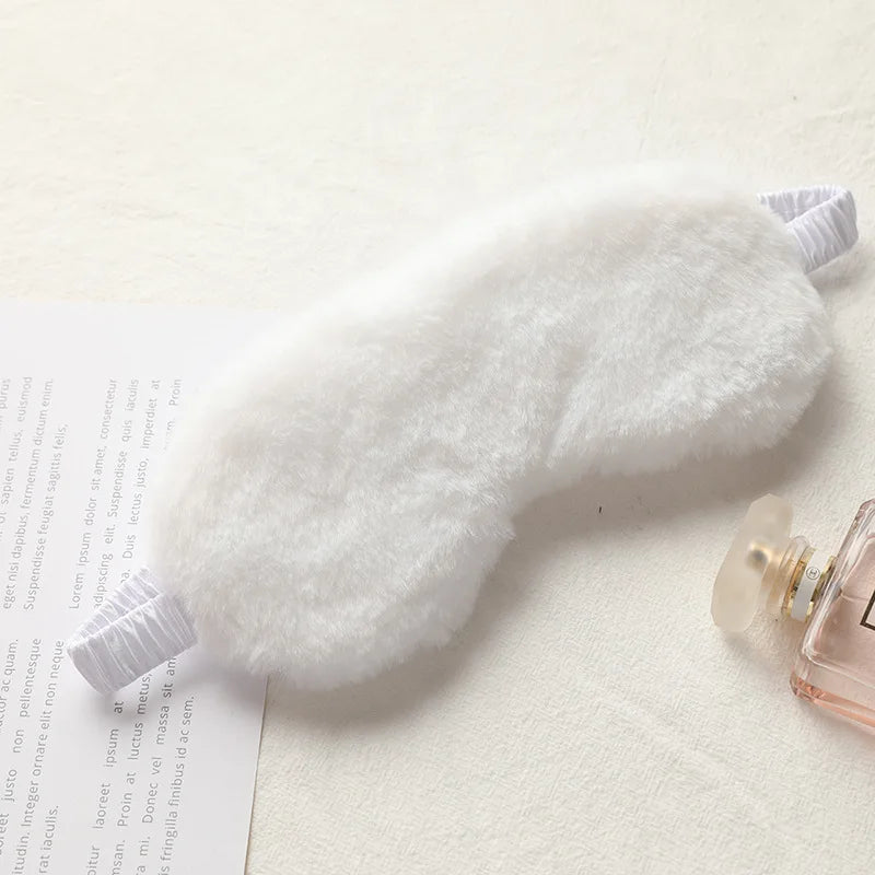 Plush Sleeping Eye Mask – Cute Cloud
