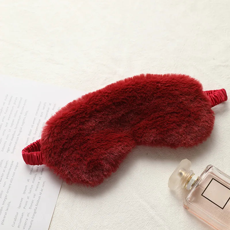 Plush Sleeping Eye Mask – Cute Cloud