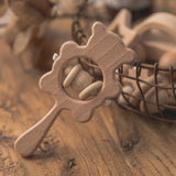 Wooden Baby Rattles Set