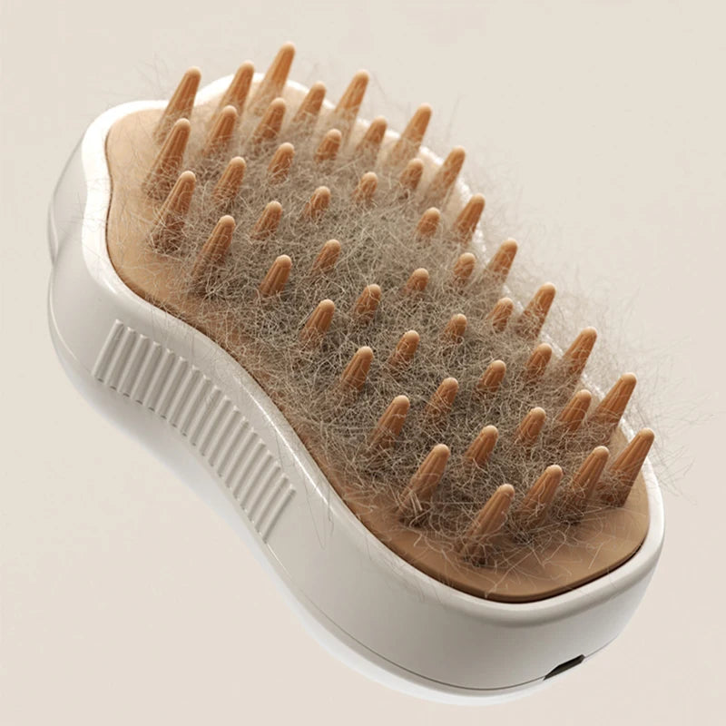 3-in-1 Pet Steam Hair Brush