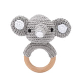 Baby Wooden Teether & Rattle