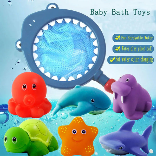 Colorful Baby Bath Toys 0–3Y