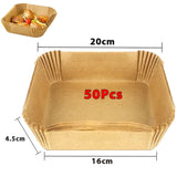 50/100PCS Air Fryer Paper Liners