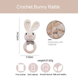 Baby Wooden Teether & Rattle