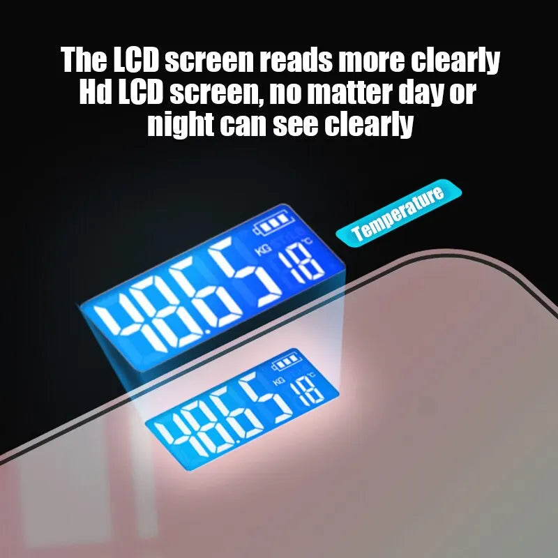Gradient LCD Body Scale