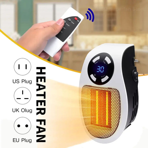 500W Mini Plug-In Heater