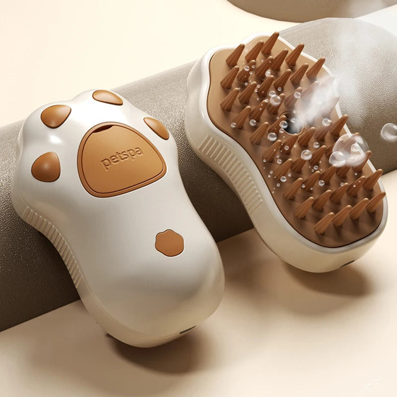 3-in-1 Pet Steam Hair Brush