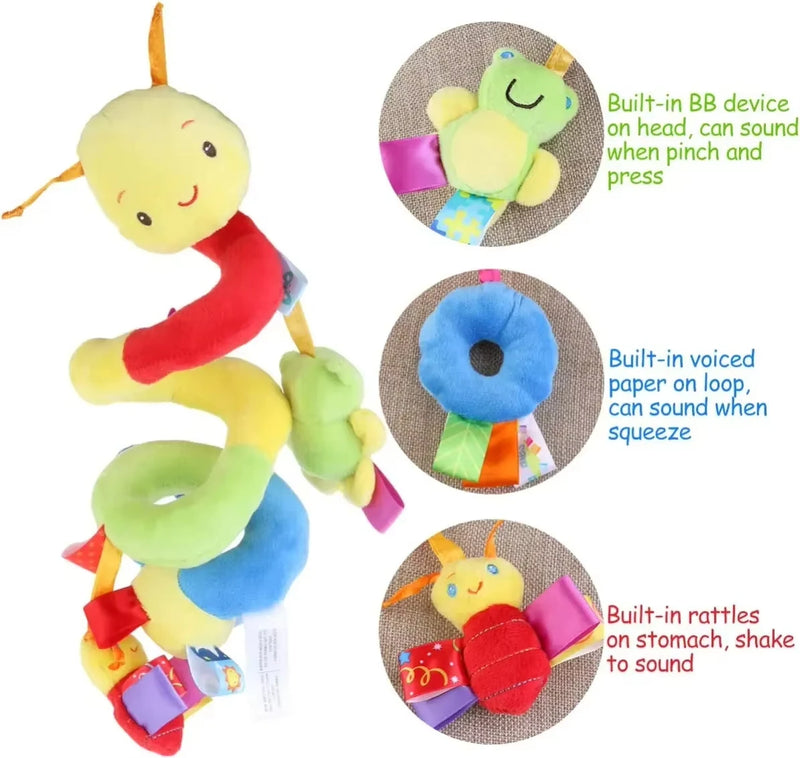 Baby Spiral Hanging Toy Rattles