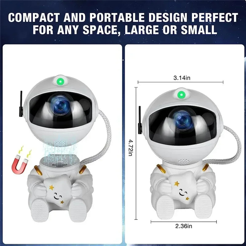 Star Projector Galaxy Night Light Astronaut Space Projector