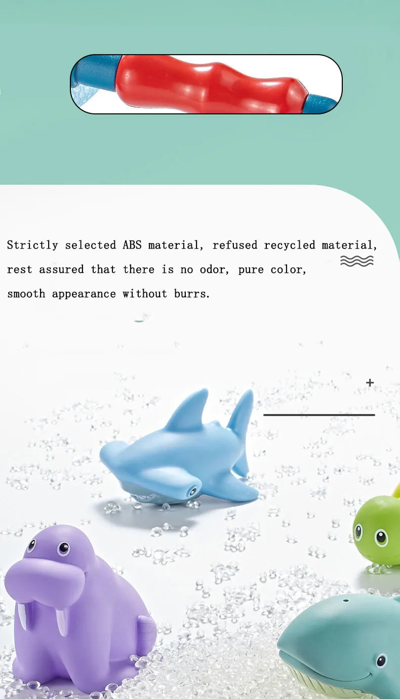 Colorful Baby Bath Toys 0–3Y