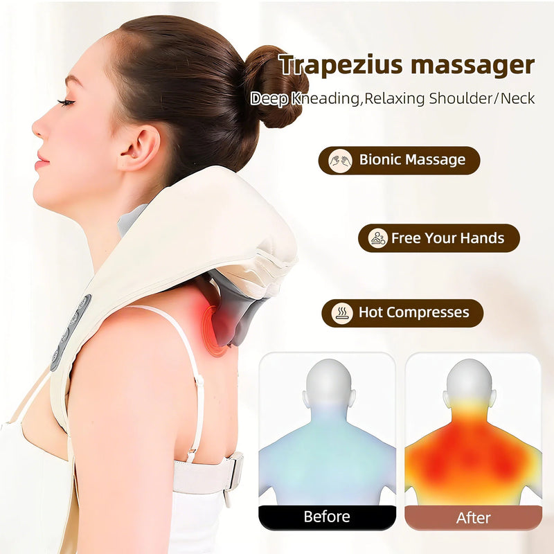 Cordless Shiatsu Neck Massager