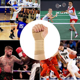 2PCS Beige Wrist Support Gloves
