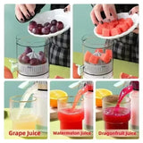 Fast-Cleaning Home Juice Extractor