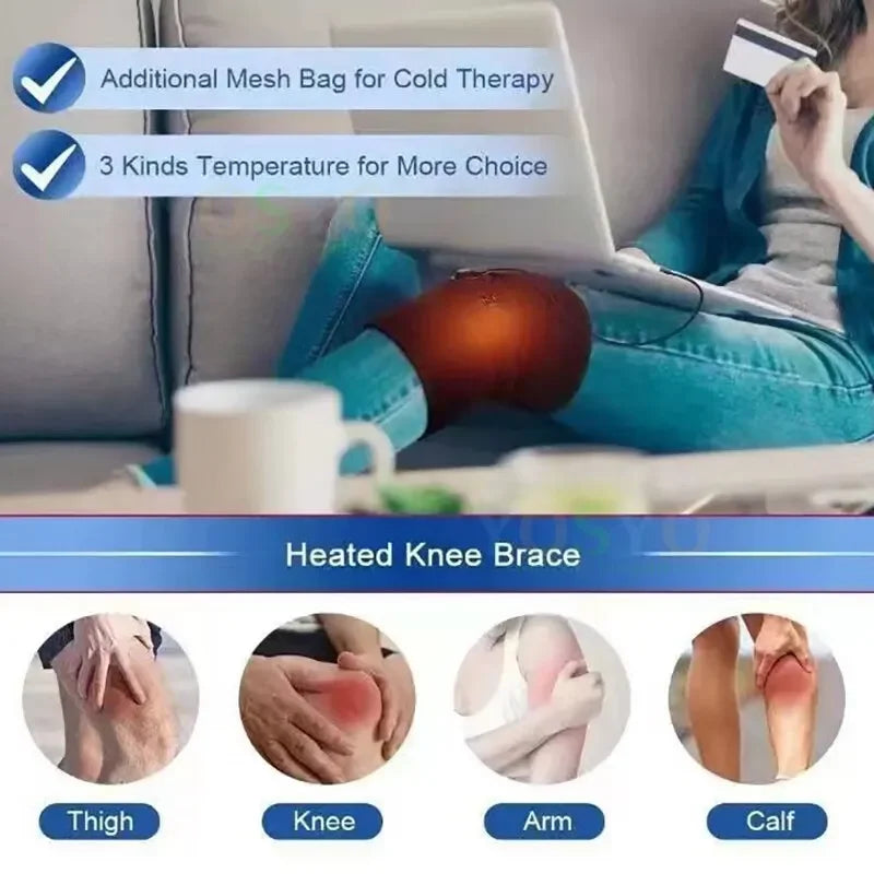 Electric USB Heated Knee Brace