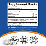 Glucomannan 1800mg