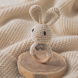 Baby Wooden Teether & Rattle