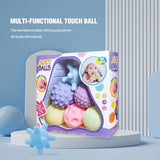 6PCS Baby Sensory Rattle Balls
