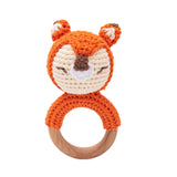 Baby Wooden Teether & Rattle