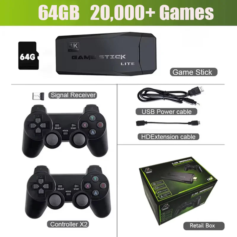 Plug & Play Retro TV Game Dongle