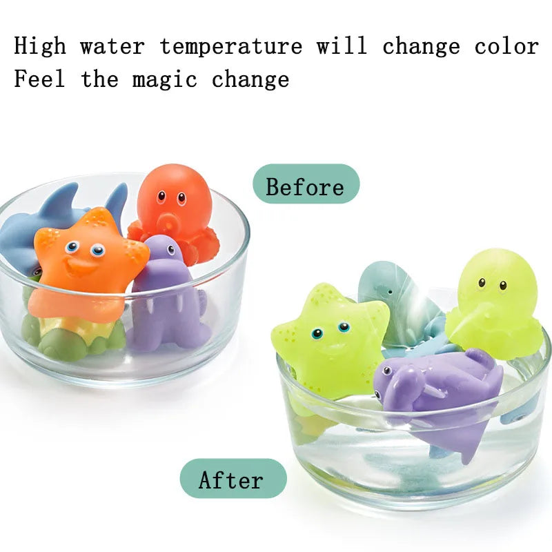 Colorful Baby Bath Toys 0–3Y
