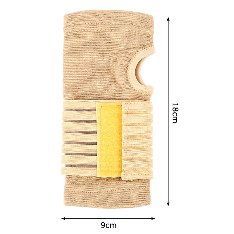 2PCS Beige Wrist Support Gloves