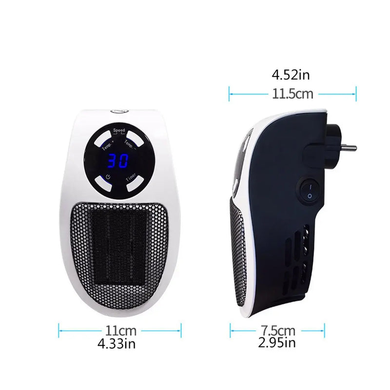 500W Mini Plug-In Heater
