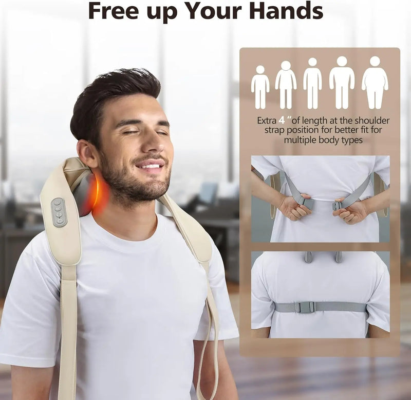 Cordless Shiatsu Neck Massager