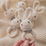 Baby Wooden Teether & Rattle