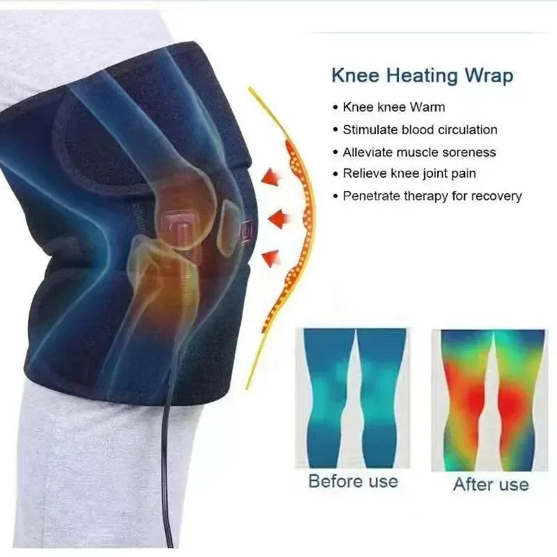 Electric USB Heated Knee Brace