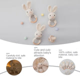 Baby Wooden Teether & Rattle