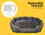 Pawz Electric Pet Heater Bed Heated Mat Cat Dog Heat Blanket Removable Cover
