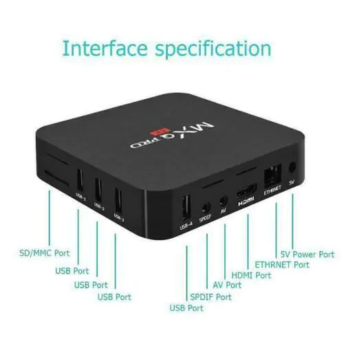 MXQ Pro 4K Android TV Box