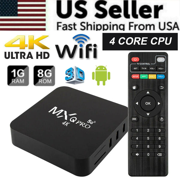 MXQ Pro 4K Android TV Box